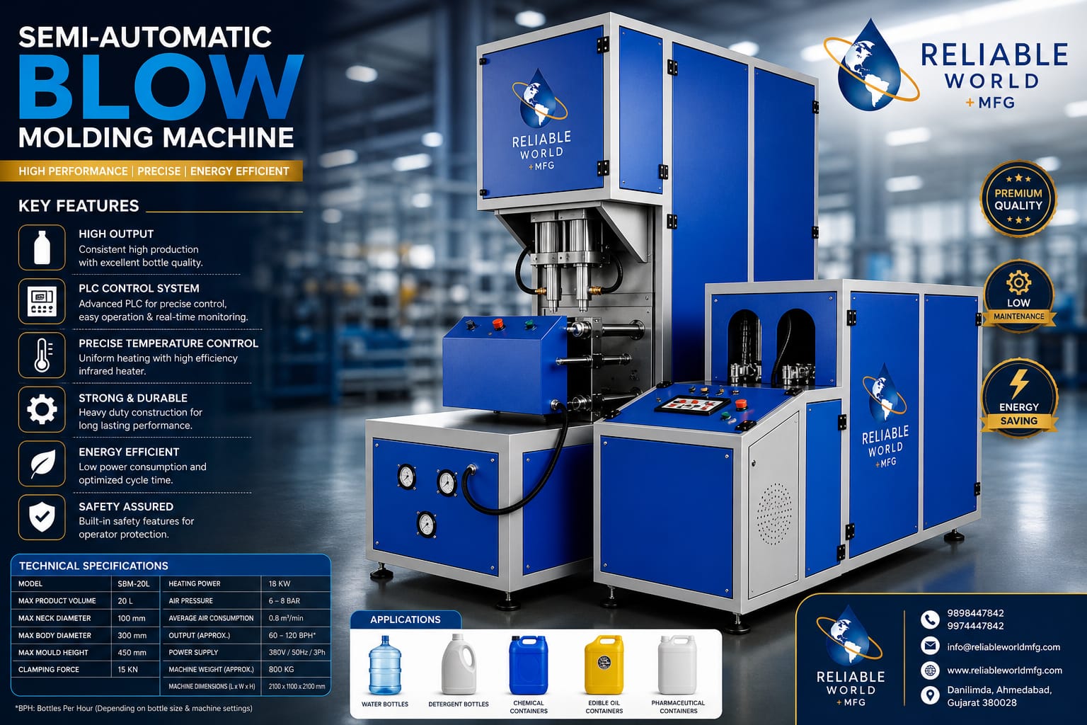 Bottle Blowing Machine